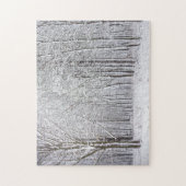 Snowy Bossen Jigzaag Puzzle Legpuzzel (Verticaal)