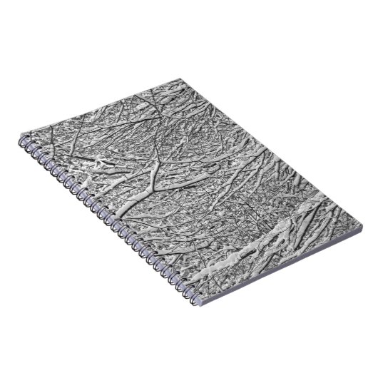Snowy Branches Notitieboek (Rechterzijde)