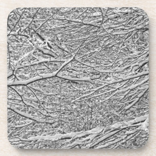 Snowy Branches Onderzetter