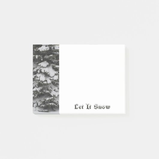 Snowy Branches Post-it® notes (Voorkant)