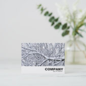 Snowy Branches Visitekaartje (Staand voorkant)