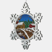 Snowy Bridge Ornament (Rechts)