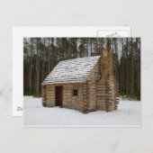Snowy Cabin Briefkaart (Voorkant / Achterkant)