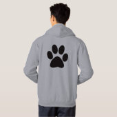Snowy Cat Hoodie (Achterkant volledig)
