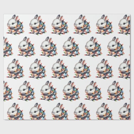 Snowy Christmas Critters Cadeaupapier (Vlak)