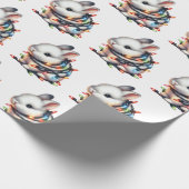 Snowy Christmas Critters Cadeaupapier (Hoek)