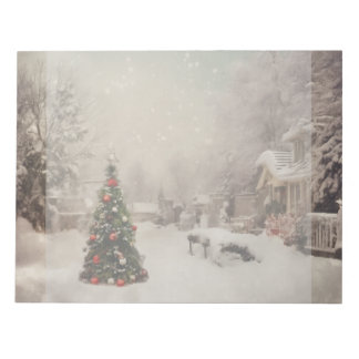 Snowy Christmas Morning Notitieblok