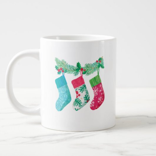Snowy Christmas Mug – Winter Wonderland Cocoa & Co Grote Koffiekop (Links)