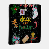 Snowy Christmas Night Ornament (Rechts)