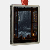 Snowy Christmas Village Ornament | Vintage Holiday (Rechts)