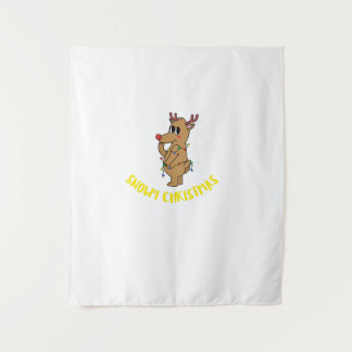 SNOWY CHRISTMAS WANDKLEED