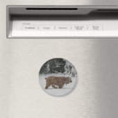 Snowy Cocker Spaniel Magneet (Insitu (Vaatwasser))