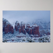 Snowy Coffee Pot Rock 2736 Poster (Voorkant)