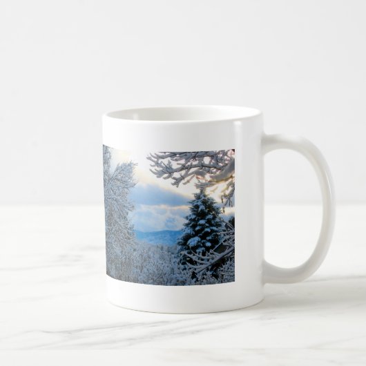 Snowy Colorado Koffiemok (Rechts)