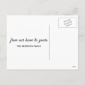 Snowy Country Barn Prettige feestdagen (Achterkant)