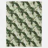 Snowy Cozy Fleece Blanket (Voorkant)