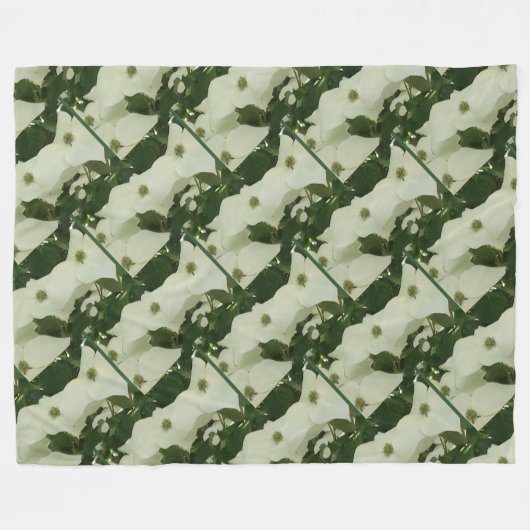 Snowy Cozy Fleece Blanket (Voorkant (Horizontaal))