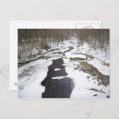 Snowy Creek Briefkaart (Voorkant / Achterkant)