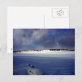 Snowy Day Briefkaart (Voorkant / Achterkant)