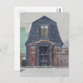 Snowy Day Briefkaart (Voorkant / Achterkant)