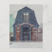 Snowy Day Briefkaart (Voorkant)