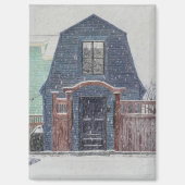 Snowy Day Magneet (Voorkant)