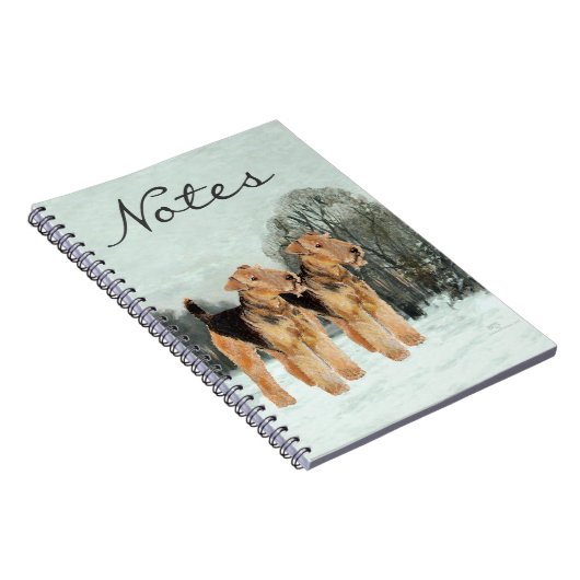 Snowy Day Notitieboek (Rechterzijde)