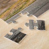 Snowy Dolomite Mountains Herfst Sunset Travel Ital Legpuzzel (Zijkant)