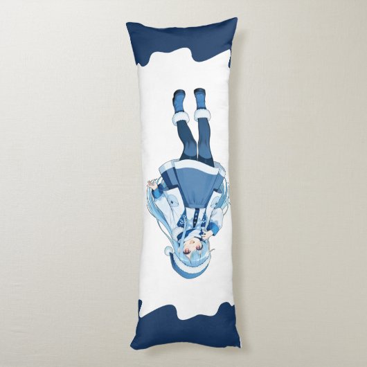 Snowy Dream Anime Lichaamskussen (Achterkant (Verticaal))