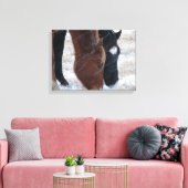 Snowy Eats Canvas Afdruk (Insitu (Woonkamer))