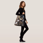 Snowy Egret Birds Wilde Dieren Canvas tas (Op model)