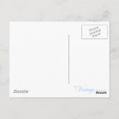 Snowy Egret Briefkaart (Achterkant)