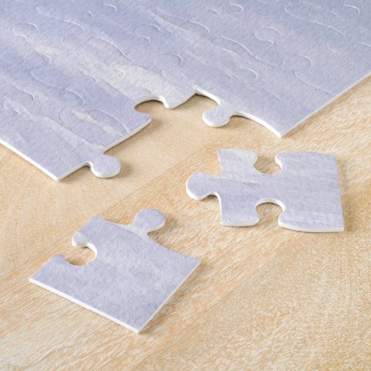 Snowy Egret Coastal Waterverf Legpuzzel (Zijkant)