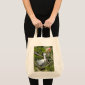 Snowy Egret en Roseate Spoonbill Canvas tas (Voorkant (product))