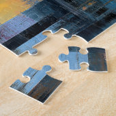 Snowy egret in lake vertical legpuzzel (Zijkant)