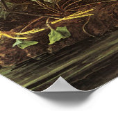 Snowy Egret, John James Audubon Poster (Hoek)