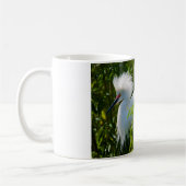 Snowy Egret Koffiemok (Links)