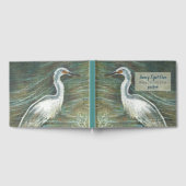 Snowy Egret Shorebird Beach House Gastenboek (Volledig)