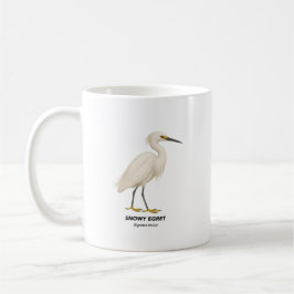 Snowy Egret - Vogels van Californië Koffiemok