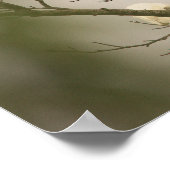 Snowy Egrets on Tree Poster (Hoek)