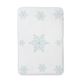 Snowy Elegance Badkamermat Badmat (Voorkant Verticaal)