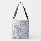 Snowy Environments Camouflage  Crossbody Tas (Voorkant)