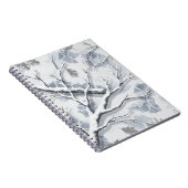 Snowy Environments Camouflage  Notitieboek (Rechterzijde)