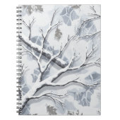 Snowy Environments Camouflage Notitieboek (Voorkant)
