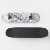 Snowy Environments Camouflage  Persoonlijk Skateboard (Horizontaal)