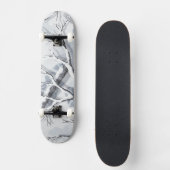 Snowy Environments Camouflage  Persoonlijk Skateboard (Voorkant)