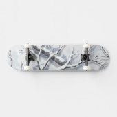 Snowy Environments Camouflage  Persoonlijk Skateboard (Horizontaal)