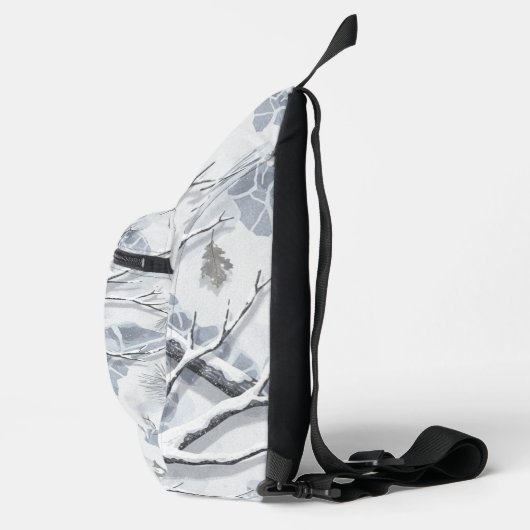 Snowy Environments Camouflage  Sling Bag (Rechts)