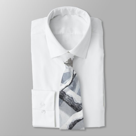 Snowy Environments Camouflage Stropdas (Gebonden)