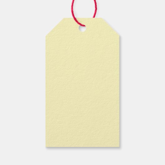 Snowy Evergreen Gift Labels Cadeaulabel (Achterkant)